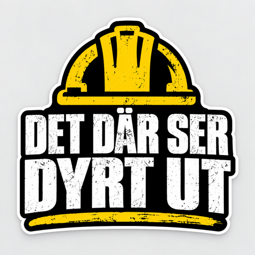 Rastboden-dekal – Det där ser dyrt ut