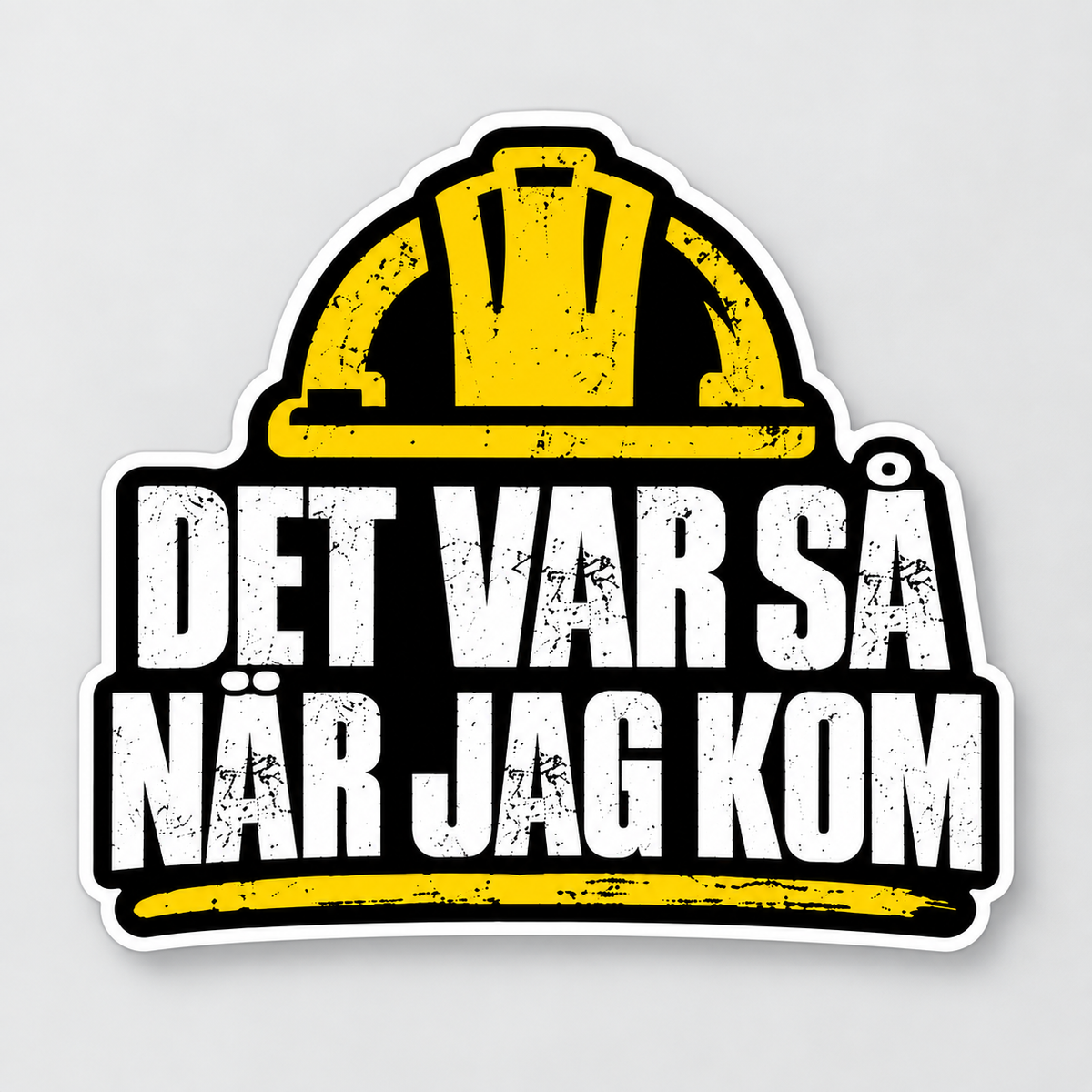 Rastboden-dekal – Det var så när jag kom